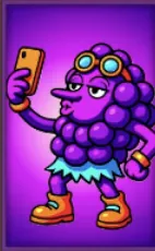 Desert Squeeze slot Grape character symbol — high-paying fruit symbol