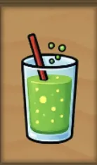 Desert Squeeze slot Green Smoothie drink symbol — low-paying symbol